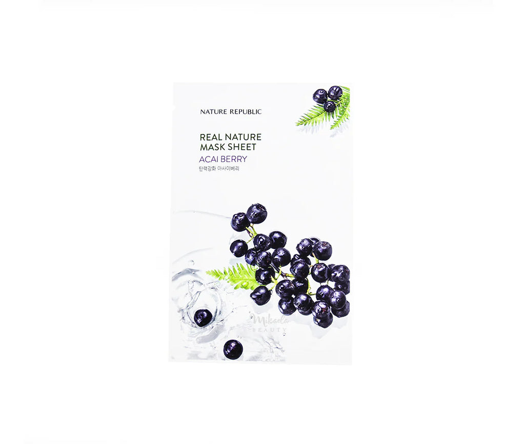 REAL NATURE MASK SHEET/ ACAIBERRY