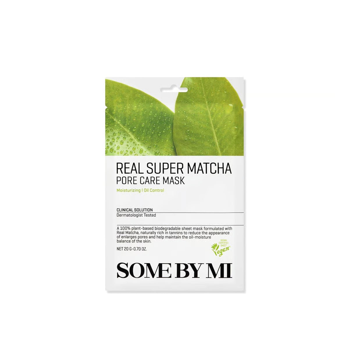 REAL SUPER MATCHA PORE CARE MASK