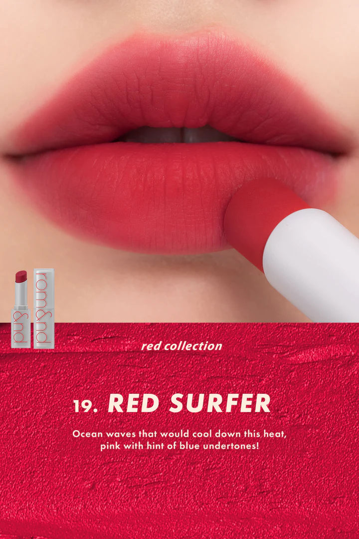 ZERO MATTE LIPSTICK 19 RED SURFER