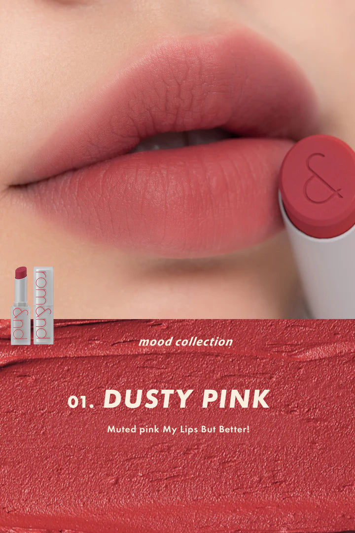 ZERO MATTE LIPSTICK 01 DUSTY PINK