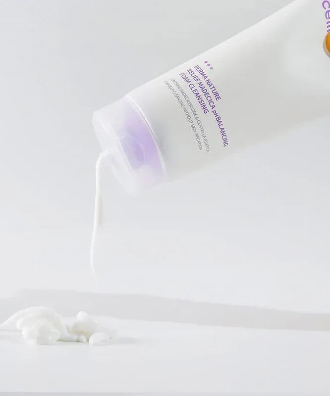 DERMA NATURE RELIEF MADECICA PH BALANCING FOAM CLEANSING