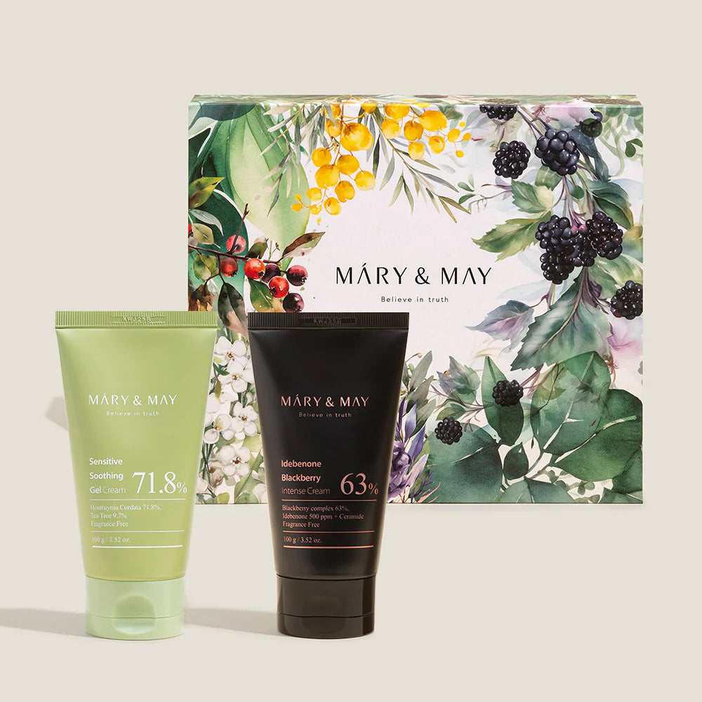 SOOTHING GEL CREAM+IDEBENONE BLACKBERRY CREAM DUO SET