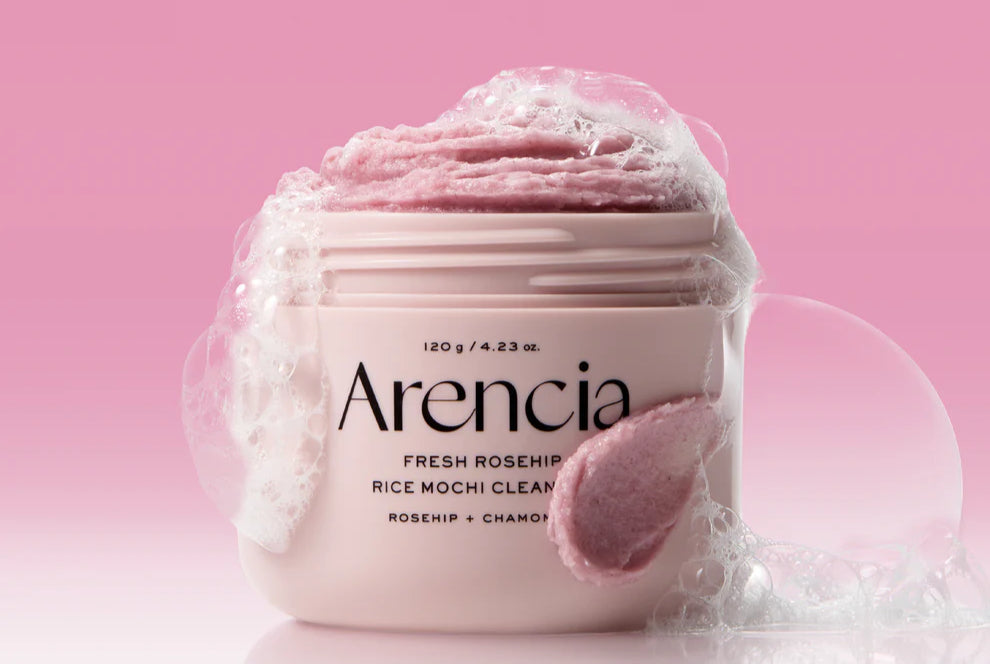FRESH ROSEHIP RICE MOCHI CLEANSER