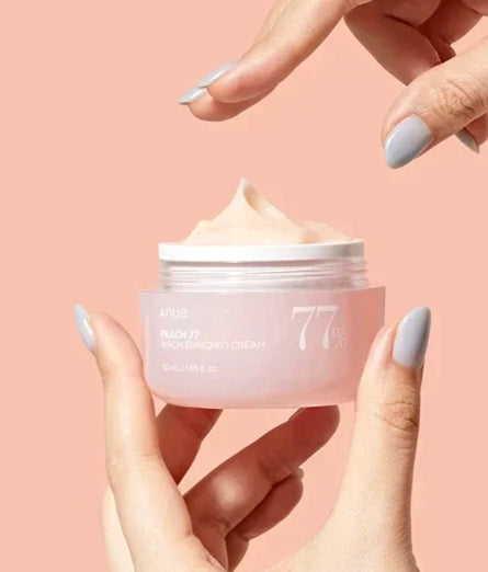 PEACH 77% NIACIN ENRICHED CREAM