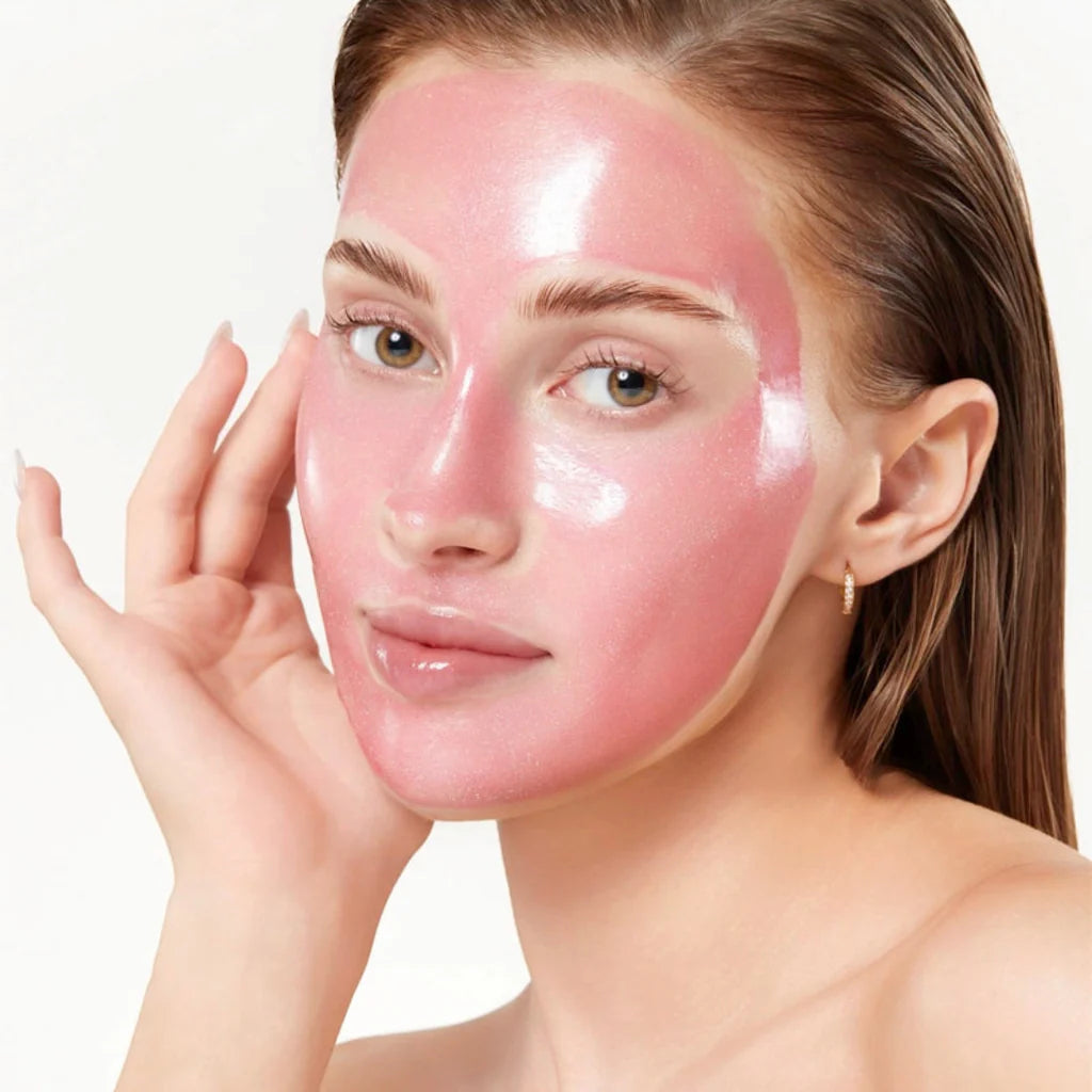 PDRN PINK CAFFEINE NIGHT WRAPPING MASK
