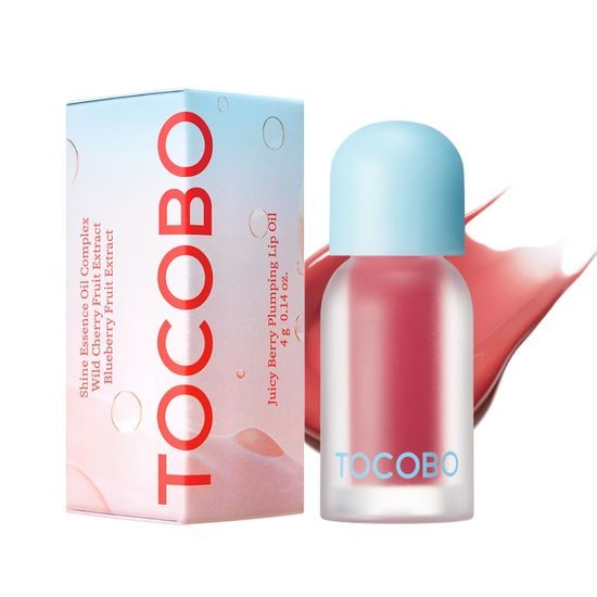 JUICY BERRY PLUMPING LIP OIL 18 COZY PINK