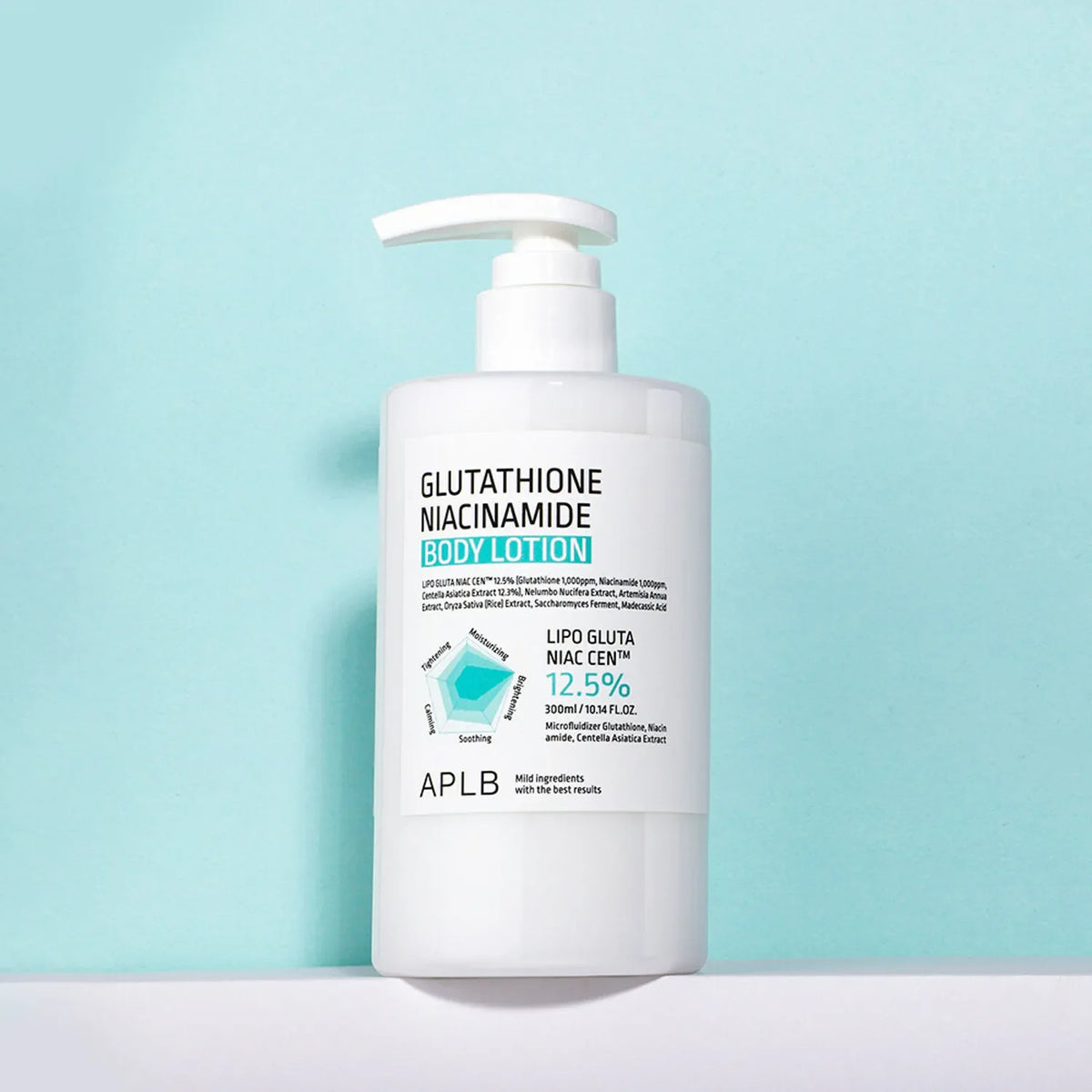 GLUTATHIONE NIACINAMIDE BODY LOTION