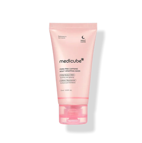 PDRN PINK CAFFEINE NIGHT WRAPPING MASK