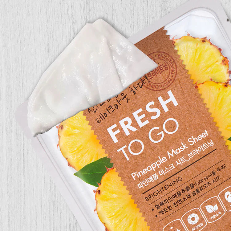 TONY MOLY FRESH TO GO PINEAPPLE MASK SHEET
