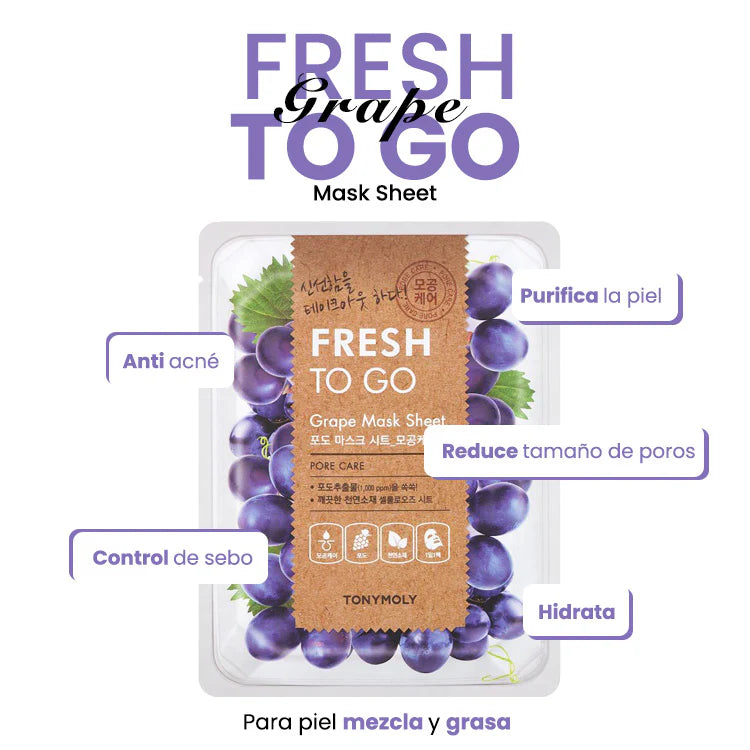 FRESH TO GO GRAPE MASK