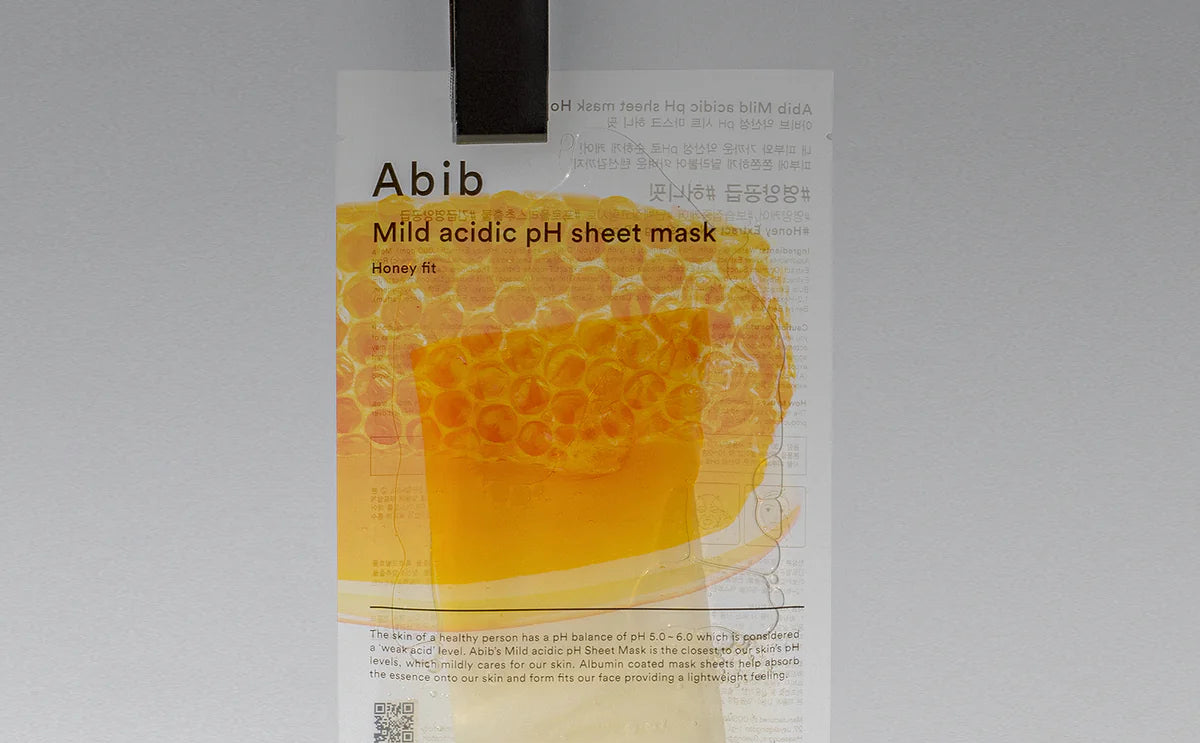 MILD ACIDIC PH SHEET MASK HONEY FIT