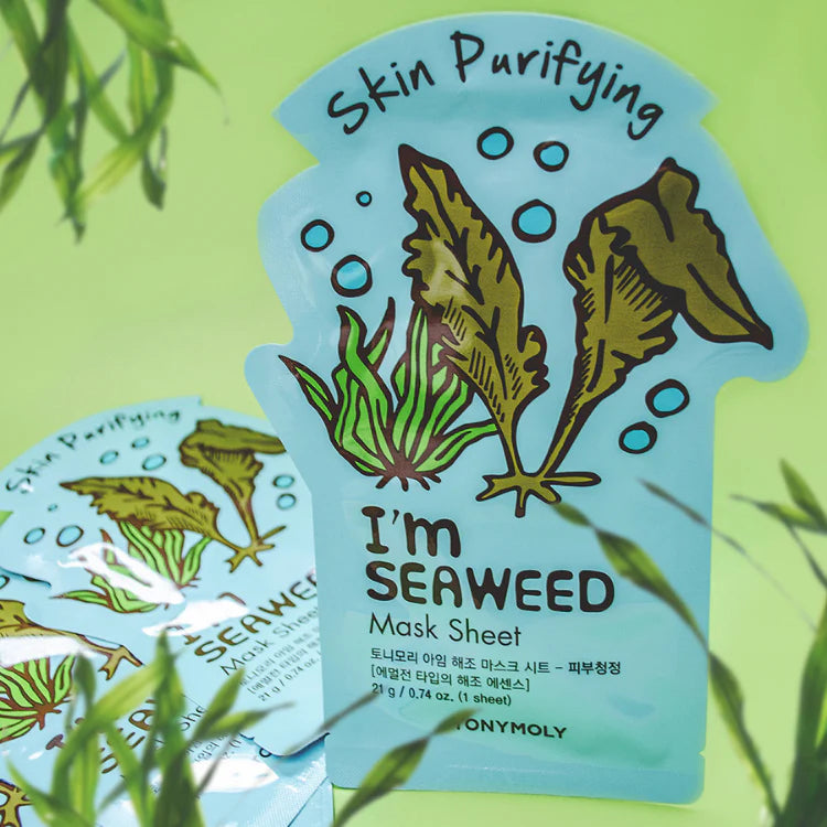 I`M REAL SEAWEEDS MASK SHEET SKIN PURIFYING