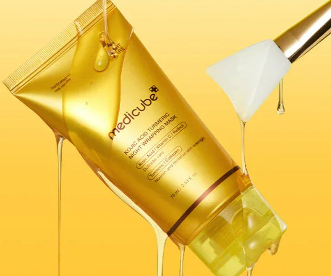 KOJIC ACID TUMERIC NIGHT WRAPPING MASK