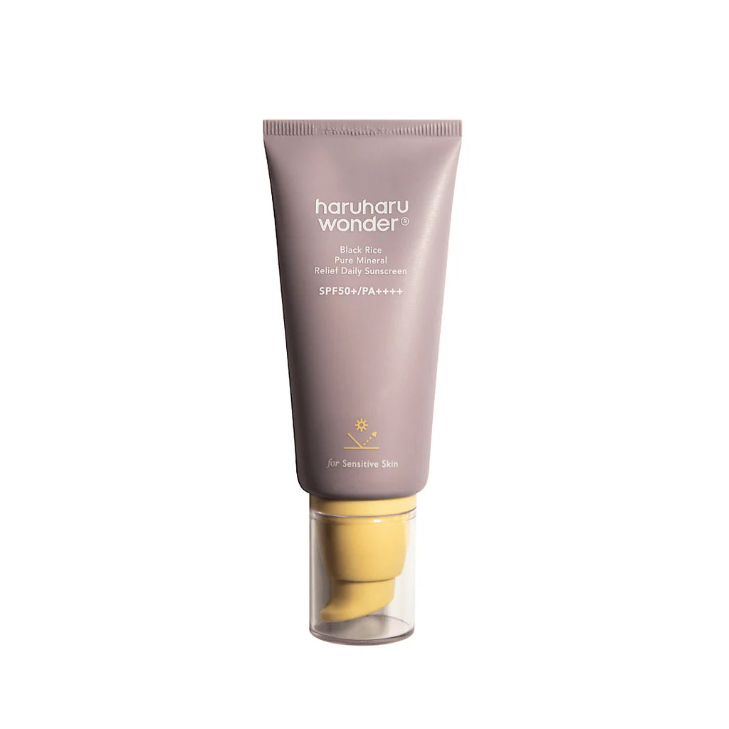 BLACK RICE PURE MINERAL RELIEF DAILY SUNSCREEN