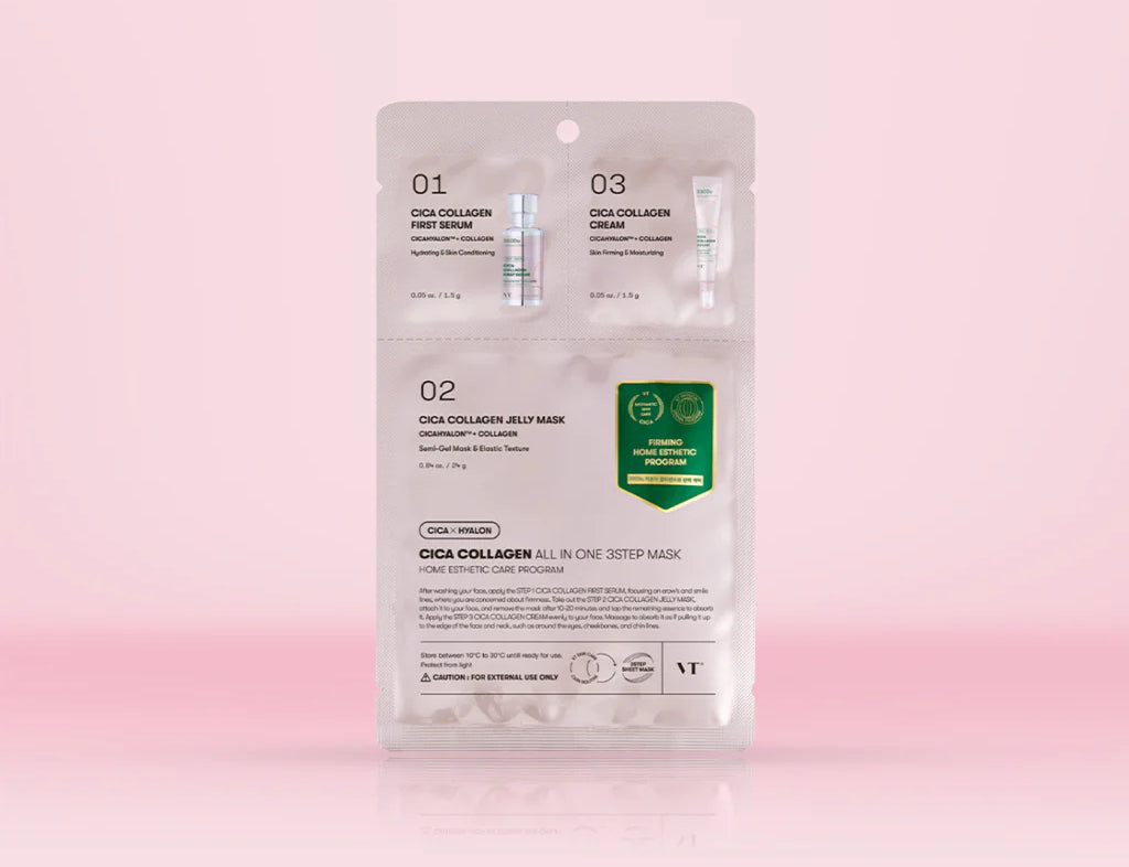 CICA COLLAGEN ALL IN ONE 3 STEP MASK