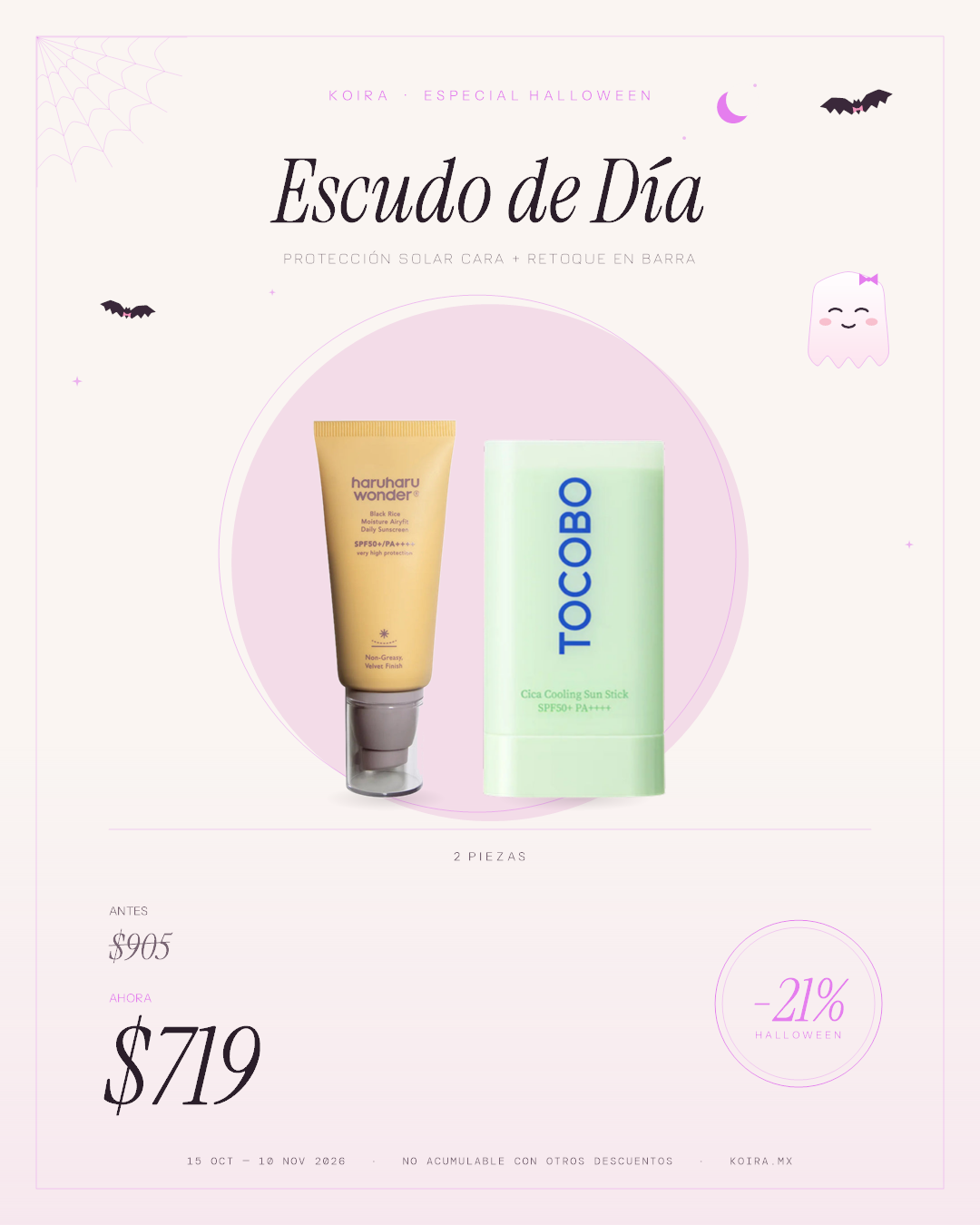 Bundle Escudo de Día – Especial Halloween KOIRA